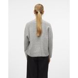 Vero Moda - Boom - Cardigan - Grijs - Gebreid - Losse Pasvorm