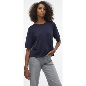 Pullover - Gebreid - O-hals - Oversized Fit - Knusse Uitstraling