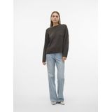 Gebreide Pullover - Groen - 53% Gerecycled Polyester - Losse Pasvorm