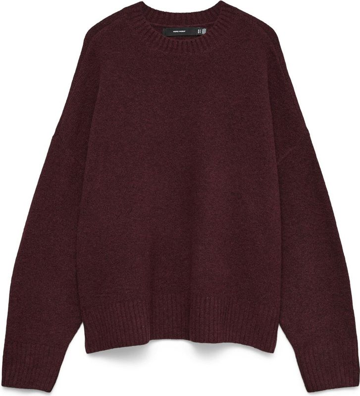 Vero Moda - Boom - Gebreide Trui - Ronde Hals - Lange Mouwen - Losse Pasvorm