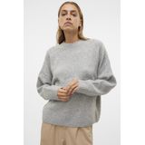 Vero Moda Strickpullover VMBOOM LS O-NECK PULLOVER GA NOOS