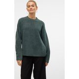Vero Moda - Boom Pullover - Groen - Gerecycled Polyester