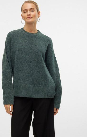 Vero Moda - Boom Pullover - Groen - Gerecycled Polyester