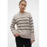 Gebreide Pullover - O-hals - Lange Mouwen - Loose Fit