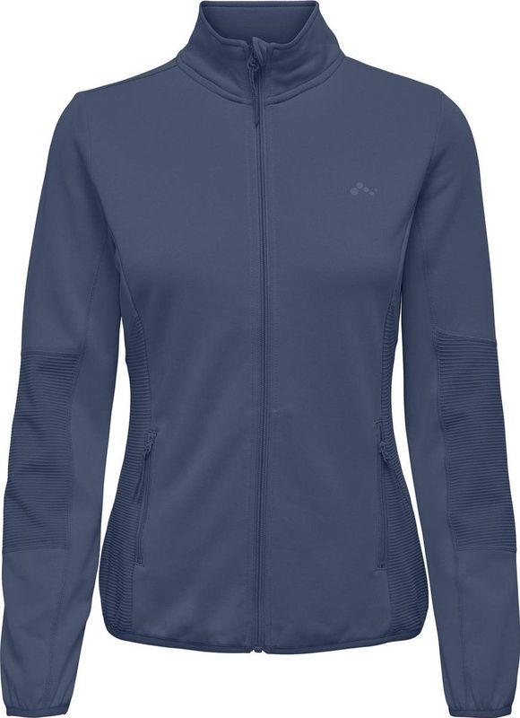 ONLY PLAY - Functionele Jas - Zwart - Fleece - Hoge Hals - Lange Mouwen