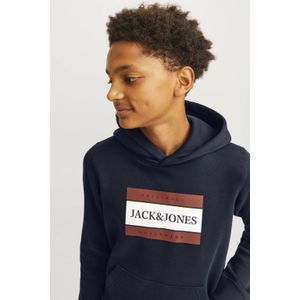JACK&JONES - JORFREDERIKSBERG BOX SWEAT HOOD SN JNR - Jongens - Hoodie