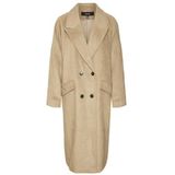 Tussenjassen - Lang - Zwart - 65% Polyester, 30% Wol, 3% Acryl, 2% Viscose