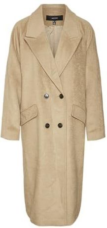 Tussenjassen - Lang - Zwart - 65% Polyester, 30% Wol, 3% Acryl, 2% Viscose