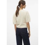 Vero Moda - Gebreide Trui - Birch - Knitwear - Regular Fit