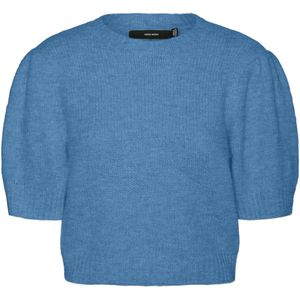 Vmnovah - Pullover - Gebreide Pullover - O-hals - Korte Mouwen - Regular Fit