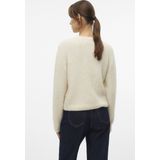 Vero Moda Trui Vmnovah Ls O-neck Pullover Ga Noos 10320495 Birch Dames