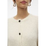 Vero Moda - Vmnovah Ls O-neck Button Cardi - Vest - Birch