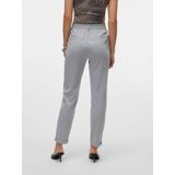 VERO MODA - Capri Broek - Lichtgrijs - Slimfit - Gerecycled Materiaal - 7/8 Lengte