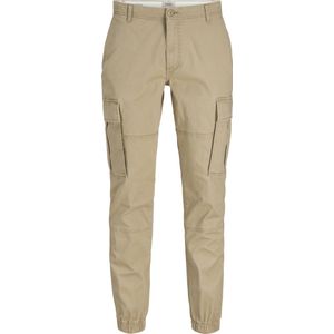 Jj Rebel Michael Slim Show Cargobroek Beige Man