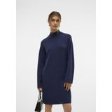 VERO MODA - Vmgold Highneck Pinstripe Short Dress - Navy Blazer - Jurk