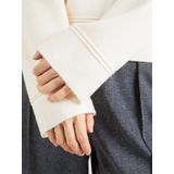 Vero Moda - Vmgold Piping Ls o-Neck Pullover Ga - Dames - Gebreide Truien