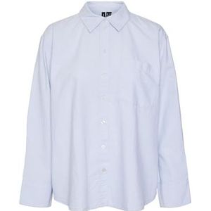 Oxford - Overhemd - Blauw - Katoen - Oversized Fit