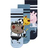 Peppa Pig - Sokken - Multicolor - Jacquard - 3-Pack
