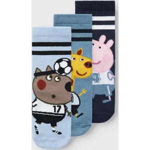 Peppa Pig - Sokken - Multicolor - Jacquard - 3-Pack