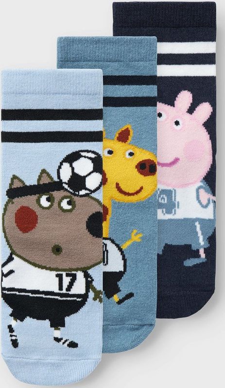 Peppa Pig - Sokken - Multicolor - Jacquard - 3-Pack
