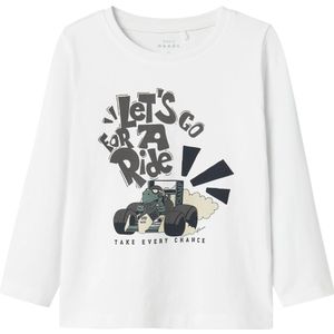 Name It - Longsleeve - Wit - Jongens