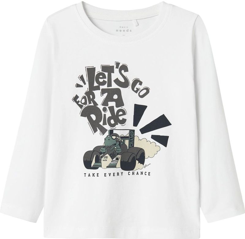 Name It - Longsleeve - Wit - Jongens