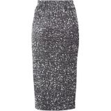 Midi-rok - Enkel Lengte - High Waist - Viscose Voering - Glitterdetail