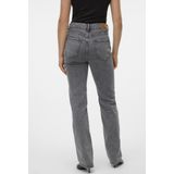 Vero Moda - Denim Jeans - Medium Grey - 99% Katoen - Straight Pasvorm