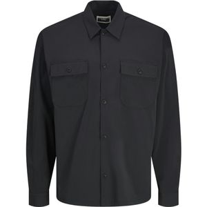 Jack & Jones - Overhemd - Zwart - 96% Nylon 4% Elastaan