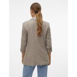 Vero Moda - Blazer - Silver Mink - Polyester Viscose Mix