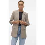 Vero Moda - Blazer - Silver Mink - Polyester Viscose Mix