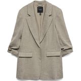 Vero Moda - Blazer - Silver Mink - Polyester Viscose Mix