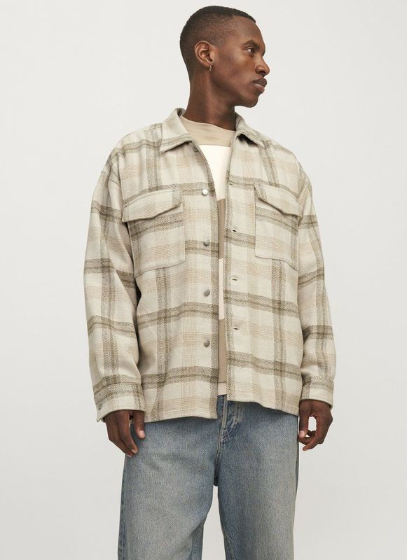 Overhemden - Antique White - Knoopsluiting - Relaxed Fit