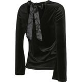 Mamalicious - Mlsandra Ls Bow Top - Dames - Blouses