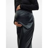 Kokerrok - Effen - Imitatieleder - 7/8 Lengte