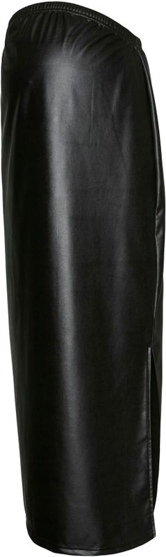 Kokerrok - Effen - Imitatieleder - 7/8 Lengte