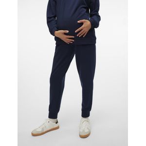 Zwangerschap - Joggingbroek - Zwart - Katoen - Ondersteunende Buikband