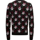 Only & Sons Trui Onsxmas Reg 5 Jaq Crew Knit 22031174 Black Mannen