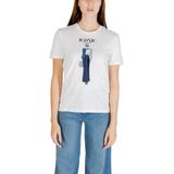 Only T-shirt Onlemma Life Reg S s Lady Top Box J 15329752 Bright White cherie Dames