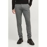 Jack & Jones Broek Jpstmarco Jjhenry Chino Sn 12260906 Dark Grey/houdstoot Mannen