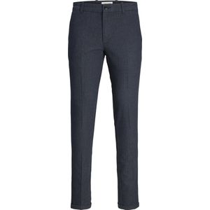 Jack & Jones Broek Jpstmarco Jjhenry Chino Sn 12260906 Navy Blazer/herringbon Mannen