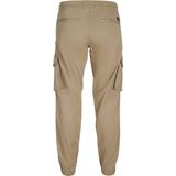 JACK & JONES Kane Noah Cuffed Cargo loose fit - heren cargo broek - camel bruin