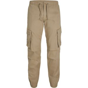 JACK & JONES Kane Noah Cuffed Cargo loose fit - heren cargo broek - camel bruin