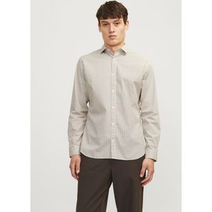 Jack Jones - Jprblablackpool Stretch Ls Shirt Sn - Heren - Overhemden