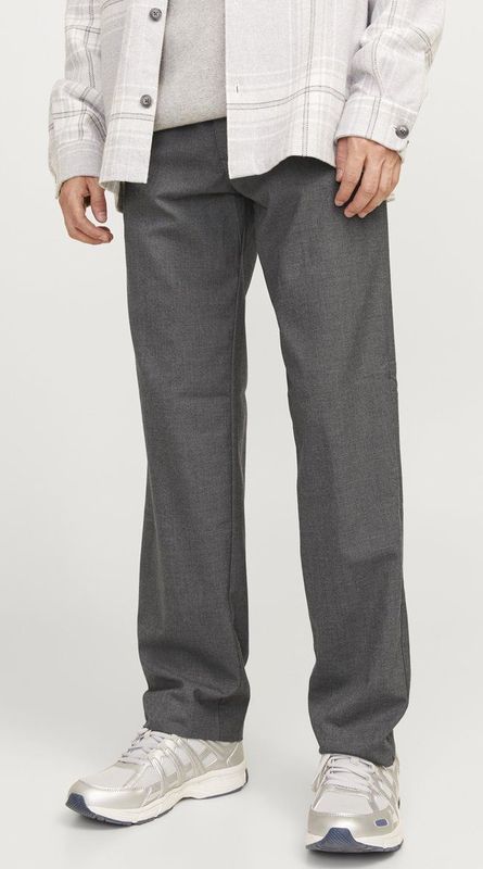 Chino Broek - Effen - Polyester/Viscose/Elastaan