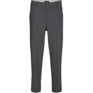 JACK & JONES Mannelijke chinobroek, losse pasvorm, chinobroek, dark grey, 33W / 32L