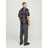 JACK & JONES Mannelijke chinobroek, losse pasvorm, chinobroek, dark grey, 33W / 32L