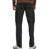 Cargobroeken - Geweven Stof - Relaxed Fit - Mid Rise - Katoen