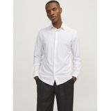 Jack & Jones - Overhemd - Wit - 75% Polyamide 25% Elastaan