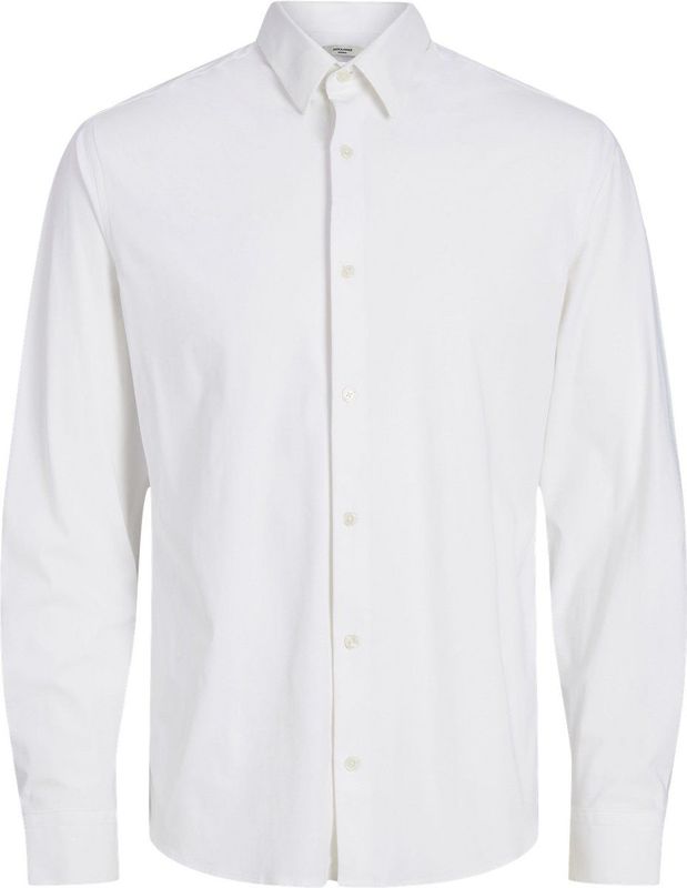 Jack & Jones - Overhemd - Wit - 75% Polyamide 25% Elastaan